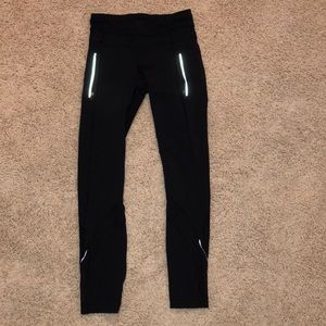 Fast and Free Black Lulu Lemon Leggings